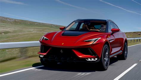 Later in 2002, the company named their new halo car the enzo ferrari in honour of their founder. New Ferrari Purosangue SUV: Here's Another Rendered Attempt At What It Could Look Like | Carscoops