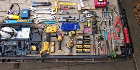 Most of my commercial plumbing toolkit! : Tools