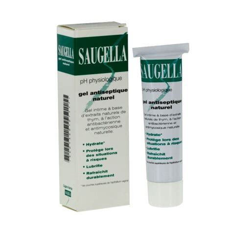 Saugella gel est recommandé en cas de sécheresses intimes ou en cas de douleurs pendant les rapports (dyspareunies). Saugella gel intime antiseptique 30ml - Pharmacie de ...