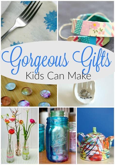 Maybe you would like to learn more about one of these? 45 Gorgeous Gifts Kids Can Make | Birthday gifts for kids ...