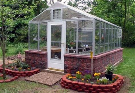 Astounding 30 Beautiful Backyard Garden Design With Small Greenhouse