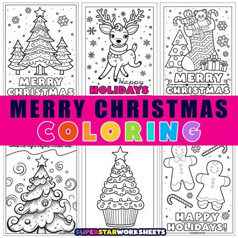 Free Christmas Coloring Pages Printable For Kids