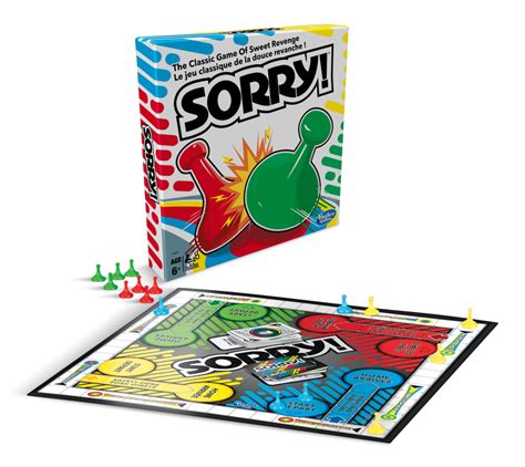 Hasbro Sorry Board Game Set Ages 6 Canadian Tire