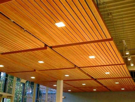 Suspended Wood Ceiling Systems