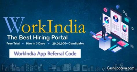 Navigate to your profile page by tapping the profile icon on the top right corner of the app. WorkIndia App Referral Code - Get Scratch Card & Win Upto ...