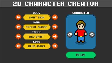 How To Make A 2d Character Creator In Unity Youtube