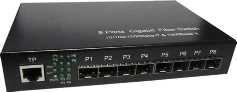 Ports SFP Slot Port Gigabit Optical Fiber Switch Home
