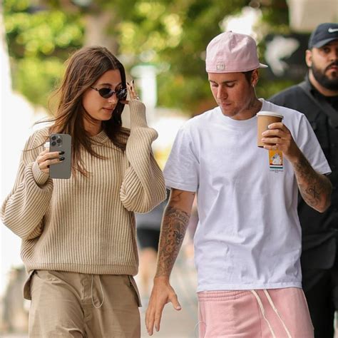 justin bieber crew on twitter photos of justin and hailey bieber spotted out in california