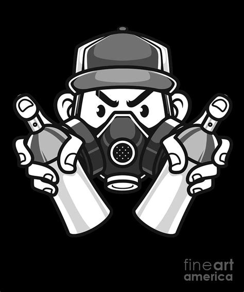 Graffiti Gas Mask Sketches