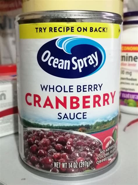 Ocean Spray Whole Berry Cranberry Sauce 14 Oz 379g Lazada Ph