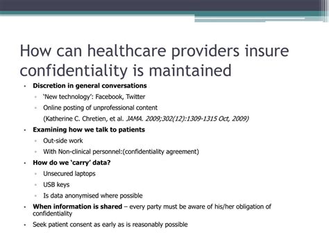 Ppt Confidentiality In Healthcare Powerpoint Presentation Free