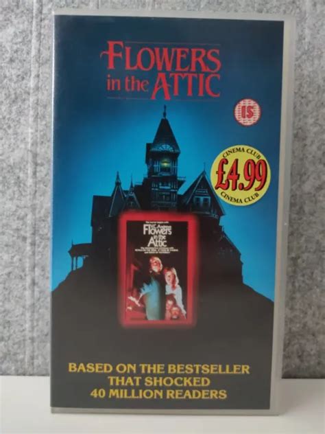 Flowers In The Attic Kristy Swanson Pal Vhs Video Cinema Club Edition Picclick