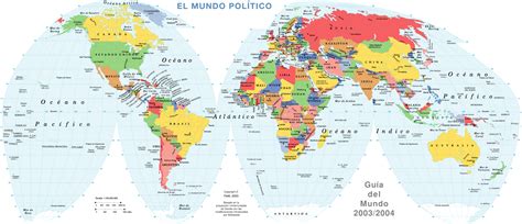 Mapa PolÍtico Del Mundo