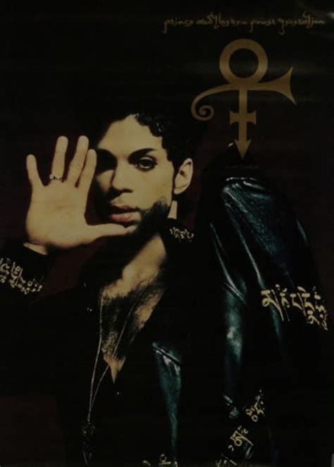 Prince Love Symbol Japan Promo Poster Promo Poster Love Symbol Prince