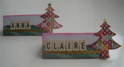 The Studio Challenges Quick And Easy Christmas Place Cards