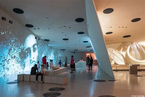 Qatar National Museum - Jean Nouvel | Museum interior, National museum, Museum architecture