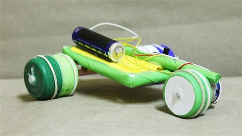 How To Make A Paper Car That Can Move Homemade Electric Car Youtube