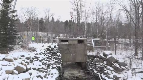 hydroelectric station removed on denny s river in meddybemps
