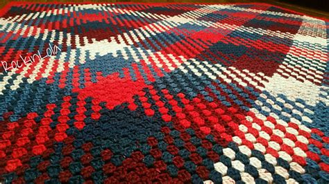 Ravelry Granny Stitch Planned Pooling Blanket Pattern By