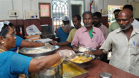 Amma Unavagam Menu Expanded To Come Up In Nine More Cities The Hindu