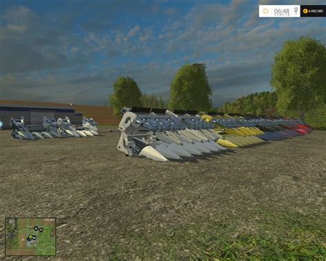 New Holland Maize Header Pack V 1 0 For Fs 2015 2 Farming Simulator
