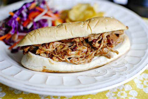 Simply Scratch Slow Cooker Barbecue Pulled Chicken Sandwiches Simply