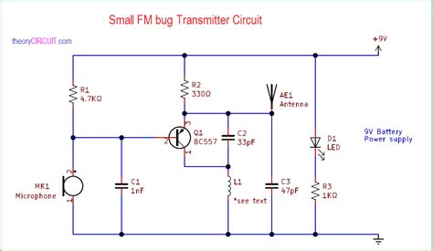 Fm Transmitters Circuit Diagram Circuit Diagram