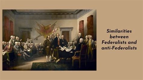 4 Similarities Between Federalists And Anti Federalists History In Charts
