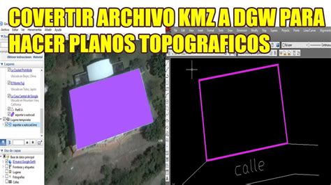 You will have stream lined work flows and can take advantage of anytime access to any dwg file with autocad. Como Exportar de google earth a autocad y hacer planos ...
