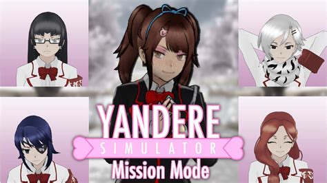 Eliminating The Student Council Yandere Simulator Mission Mode Youtube
