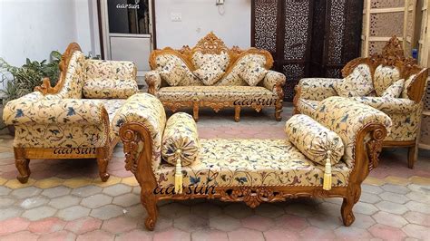 Indian furniture is famous for its artistic carving artwork and antique look. divan sofa set designs in pakistan & india - wooden diwan ke design images - new diwan sofa ...