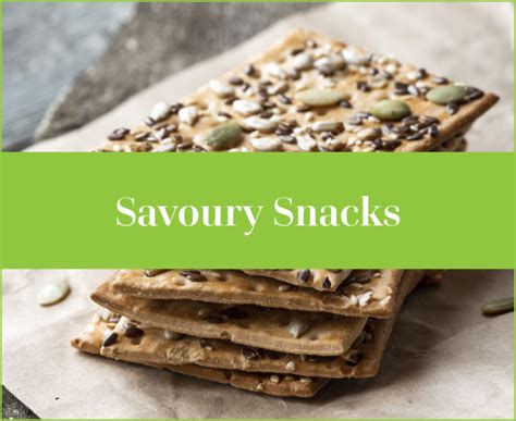 Savoury Snacks Healthy Food Guide