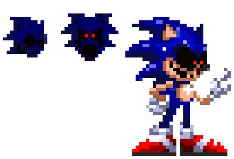 Redrawn Fnf Pixelated Sonic Exe Pixel Art Maker