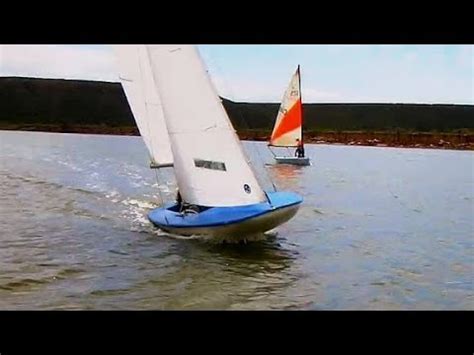 A shark arrives in the area and is about to devour sandy when flipper arrives to save his pal and knock. Flipper dinghy gets a new mainsail - YouTube