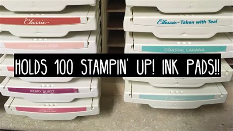 How To Store Your Stampin’ Up Ink Pads New Idea Youtube