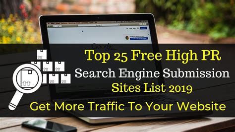 Top High Pr Free Search Engine Submission Site List Youtube