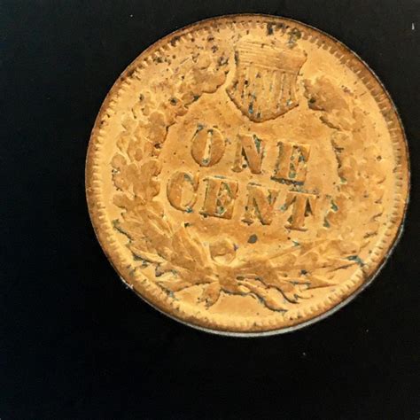 Lot 1903 Us 1c Indian Head Cent W Case