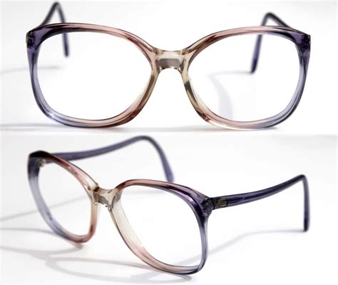 vintage eye glasses 80s womens oversized square eyewear sweet