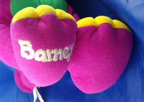 Talking Barney Plush 1996 Vintage Playskool Hasbro Barney 71245 Tested