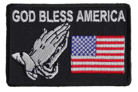 god bless america patch christian patches thecheapplace