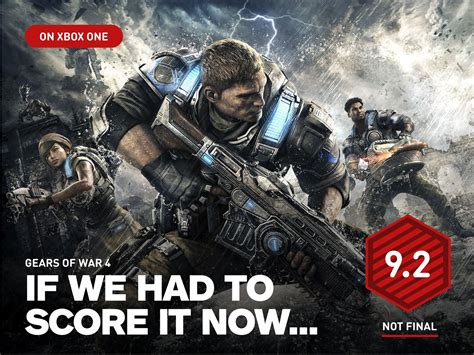 Gears Of War 4 Review In Progress