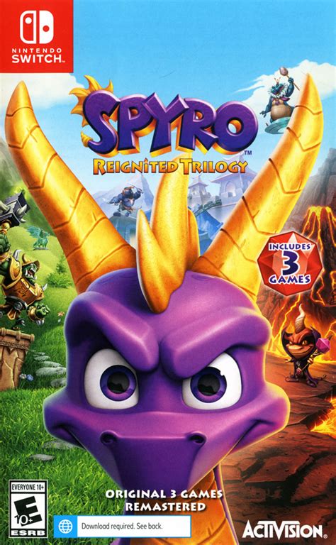 Spyro Reignited Trilogy Box Shot For Playstation 4 Gamefaqs