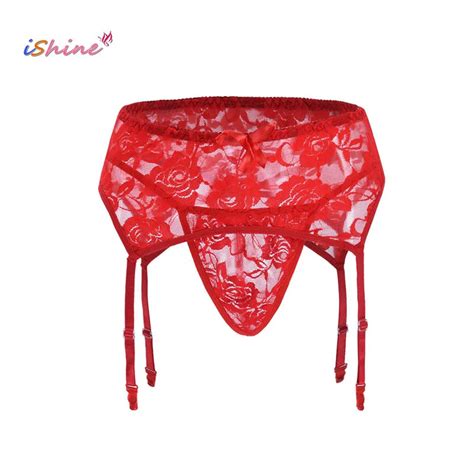 Buy Sexy Underwear Women Red Lace Hollow Out Low Waist G String Soft Briefs