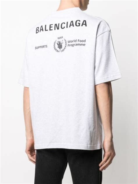 Shop Balenciaga Wfp Printed T Shirt With Express Delivery Farfetch