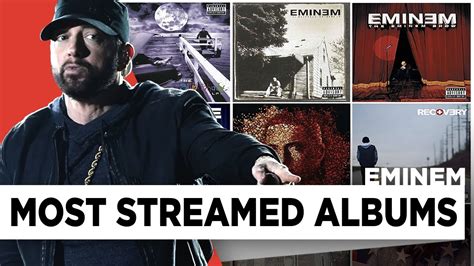 Eminems Albums Ranked By Streams Youtube