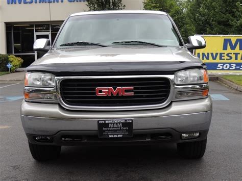 1999 Gmc Sierra 1500 Sle 3 Dr 4x4 Leather 53l 8cyl