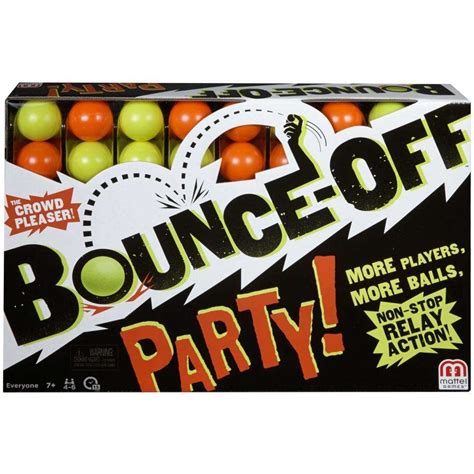 Bounce Off Party Fun Game With Challenges For 4 6 Players Ages 7y