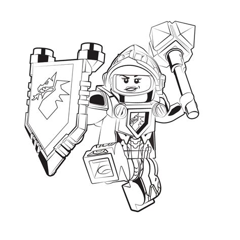 We get our pictures from another websites 3024×2499 ash attacker coloring page, printable sheet. Lego Nexo Knights Coloring Pages Free Printable Sketch ...