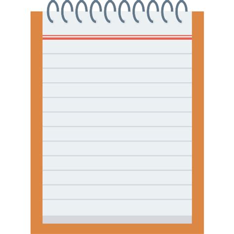 Notebook Notepad Vector Svg Icon Png Repo Free Png Icons
