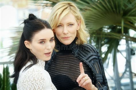 Rooney Mara Cate Blanchett Editorial Photography Image Of Film